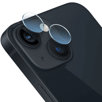 shumee Hibridni ovitek za kamero za iPhone 13, prozoren