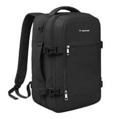 Trizand Potovalni nahrbtnik 20 L 40 × 25 × 20 cm – kabinski nahrbtnik za letalo, 2v1, vodoodbojen, črn