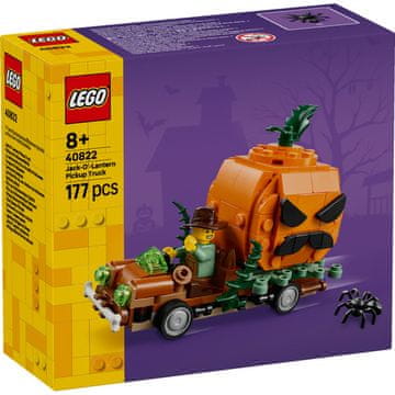 LEGO 40822 Iconic Poltovornjak z bučo s svečo