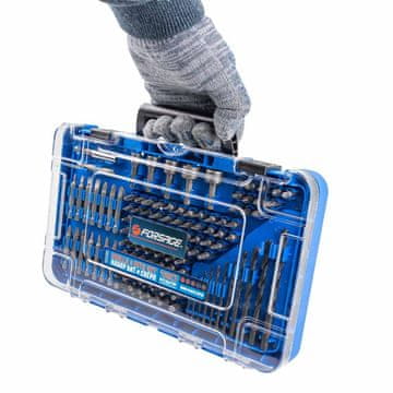FORSAGE Komplet svedrov za kovino, les, močno CR-V jeklo
