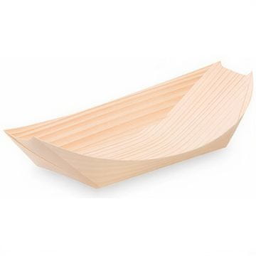 WIMEX s.r.o. Lesena skleda "ladjica" 16,5 x 8,5 cm 100 kosov.
