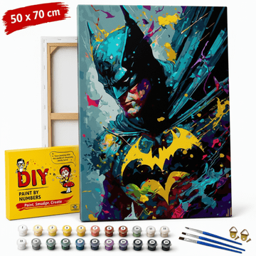 shumee Slika po številkah z okvirjem Batman DC 50x70 cm