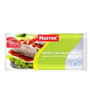 Master Vrečke za kosilo Master Lunch 15x25CM 100 kosov