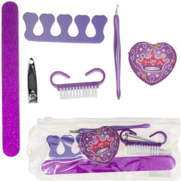 TOP GIFT TG56483 Set za nego nohtov v etuiju za manikuro