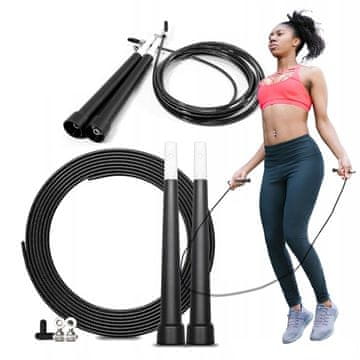 TOP GIFT Preskakovalna kolebnica SP94 z ležaji Cross FIT