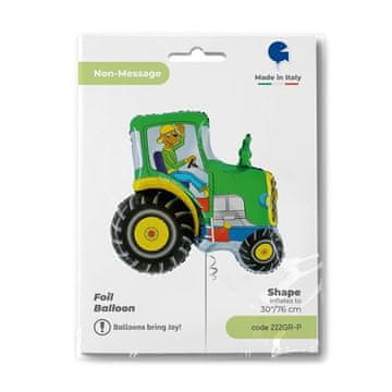 Grabo Traktor iz folije, zelen, kmetija, Grabo, 76 cm