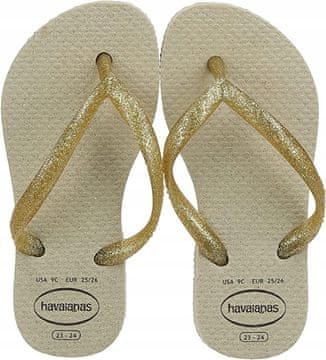 Havaianas Otroški bleščeči japonki Havaianas 23/24 3Z2D6*