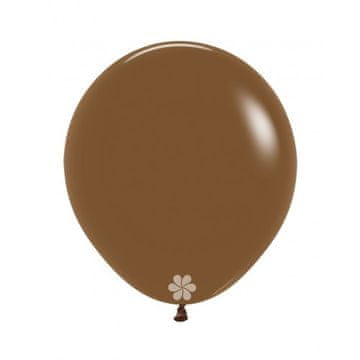 shumee Sempertex lateks baloni, Mocha, 45 cm, 25 kosov