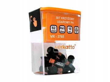 shumee Udarni križni nastavek PH1x25mm ŠKATLA 10 kosov