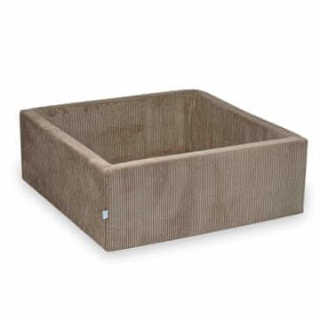 shumee Suh bazen 110x110x40 Corduroy Toffee brez žogic