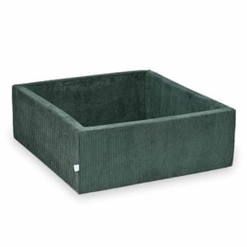 shumee Suhi bazen 110x110x40 Corduroy Green brez žogic
