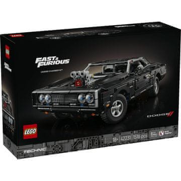 LEGO 42231 Technic Fast and Furious Avtomobil Dodge Charger R/T