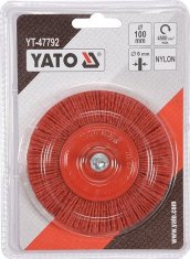 YATO Disk krtača 100 mm najlonska gred YT-47792 yato