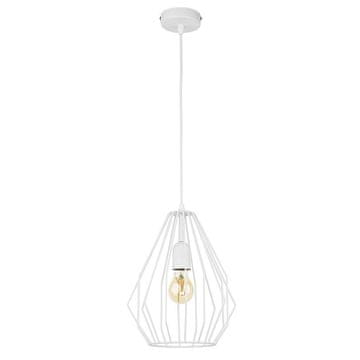 TK Lighting Viseča svetilka BRYLANT bela 2223