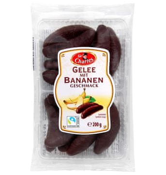 Gunz SirCharles čokoladni žele z okusom banane 200 g