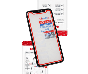 shumee Zaščitno steklo Mustby z OCA za Apple iPhone X