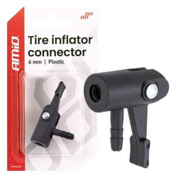 AMIO Plastični adapter za kompresor 6 mm amio-04501