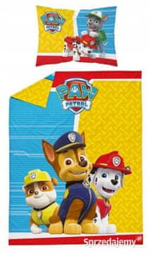 Carbotex Otroška posteljnina 100x135 + 40x60 Paw Patrol