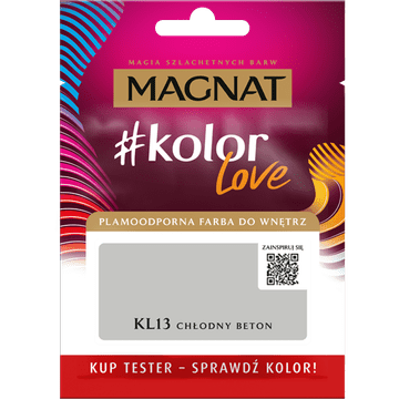 shumee Magnat #kolorLove test KL13 hladen beton 25 ml