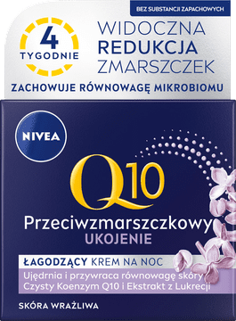 shumee nivea krema Q10 P+R Comfort nočna 50 ml