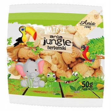 shumee Ania mini živalski piškoti 50 g brez sladkorja