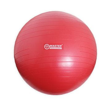 Master Master Super Ball 75 cm rdeča gimnastična žoga