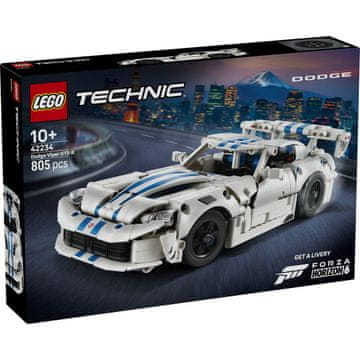 LEGO 42234 Technic Športni avtomobil Dodge Viper GTS-R