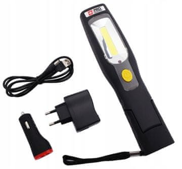 shumee Brezžična svetilka za delavnico 3W COB + 6LED