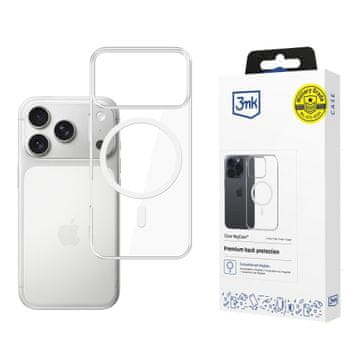 3MK Apple iPhone 17 Pro - prozoren ovitek MagCase