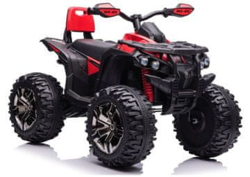 shumee Baterijski štirikolesnik QLS-3288 rdeče barve