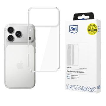 3MK Apple iPhone 17 Pro - prozoren ovitek