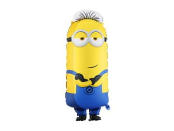 PartyDeco Folija balon Minion Tim rumeno-moder 100x40cm