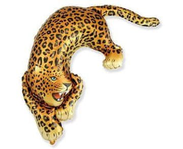 Flexmetal Folija balon z motivom divjega leoparda 60 cm