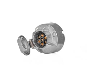 GEKO 7-PINSKA 12V vtičnica za prikolico (aluminij)