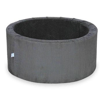 shumee Suhi bazen 90x40 Corduroy Graphite brez žogic