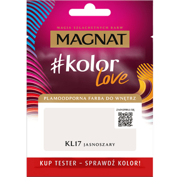 shumee Magnat #kolorLove test KL17 svetlo siva 25 ml