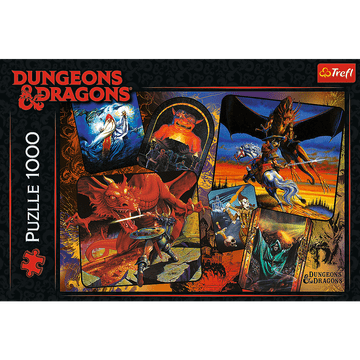 Trefl 10739 "1000 - Začetki igre Dungeons & Dragons