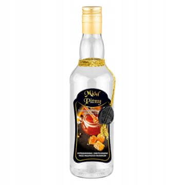shumee Monopoly okrašena steklenica medovine 500 ml
