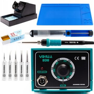 shumee Spajkalna postaja Yihua 936 LED + KIT-2022-2