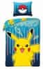 Bombažna posteljnina 140x200 Pokemon Pikachu