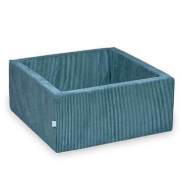 shumee Suhi bazen 90x90x40 Corduroy Blue brez žogic