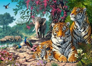 Castorland Sestavljanka 300 B-030484 Zavetišče za tigre