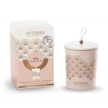 shumee Iris Cashmere - Esteban Paris - dišeča sveča