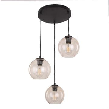 TK Lighting Viseča svetilka Cubus Amber 4601 TK Lighting