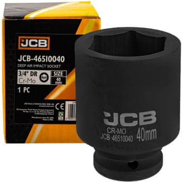 JCB JCB 3/4" 40 mm 6-kraki dolgi udarni nastavek