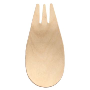 Papstar Lesene žličke za prigrizke 8,2 cm 150 kosov.