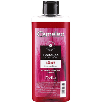 DELIA COSMETICS Delia Cameleo roza izpiranje za lase 200 ml