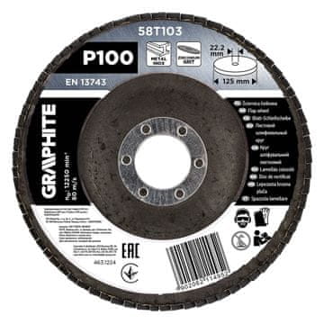 shumee Cirkonijev lamelni disk 125 x 22,2 mm, P100
