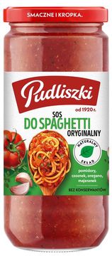 shumee Pudliszki Originalna omaka za špagete 480 g