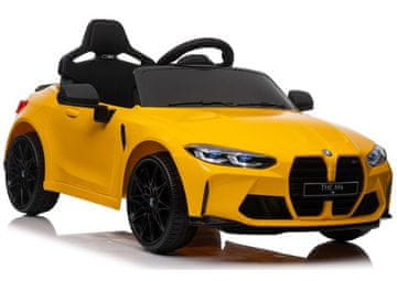 shumee Akumulatorski avtomobil BMW M4 rumene barve